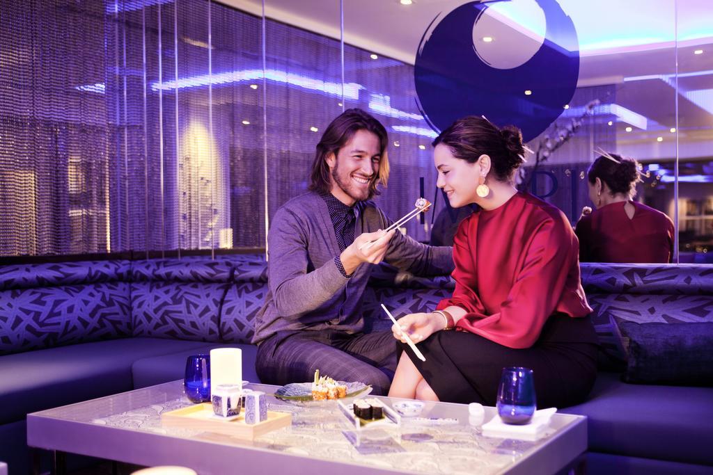 The Domain Bahrain Hotel And Spa - Adults Friendly 16 Years Plus Манама Екстер'єр фото A couple dining at the restaurant