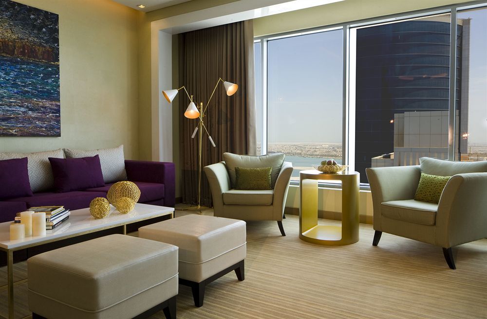 The Domain Bahrain Hotel And Spa - Adults Friendly 16 Years Plus Манама Екстер'єр фото A living room at the Ritz-Carlton, DIFC